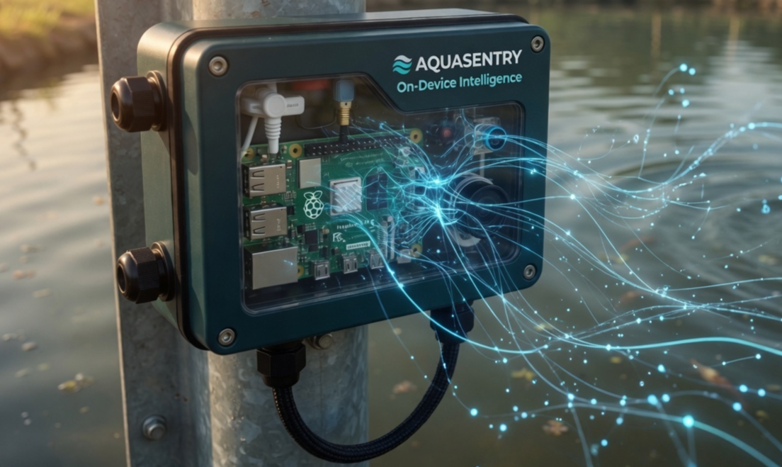 On-device Edge AI at the pond