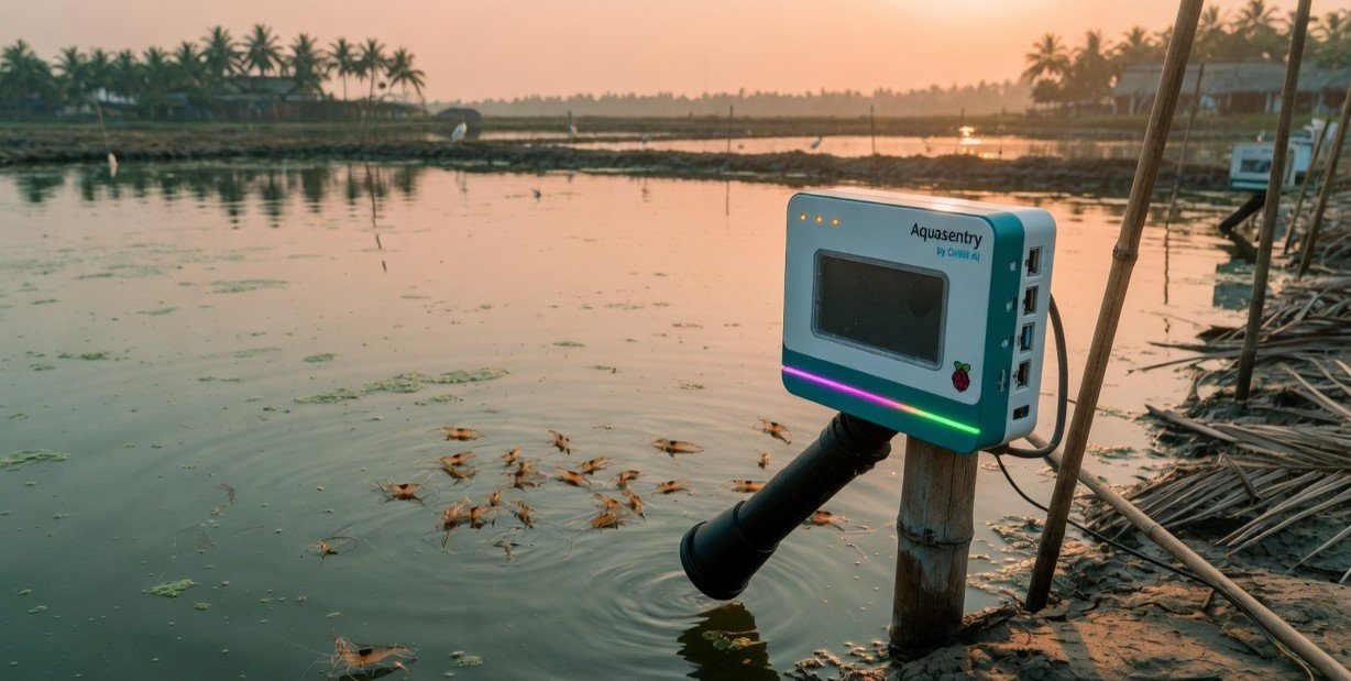 Aquasentry - AI Powered Shrimp Pond Monitoring System